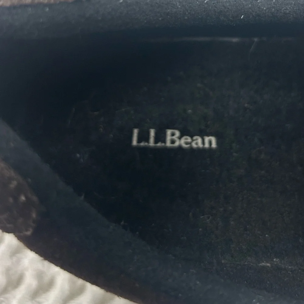 L.L. Bean Brown Suede Loafers. Size 10 1/2.